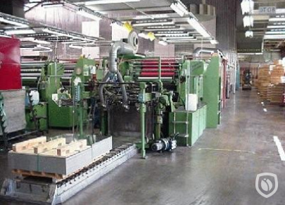 Crabtree Marquess tandem printing line with Mailander 420 inline coater and LTG oven