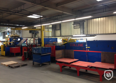 Schmalbach Lubeca (SLW) coil cutting line