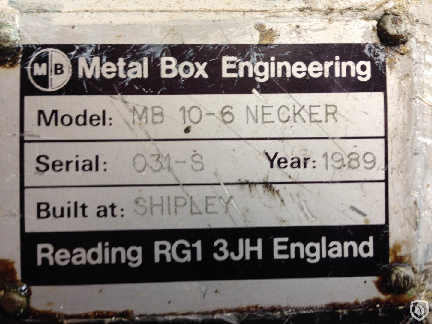 Metal Box 10-6N / 86D