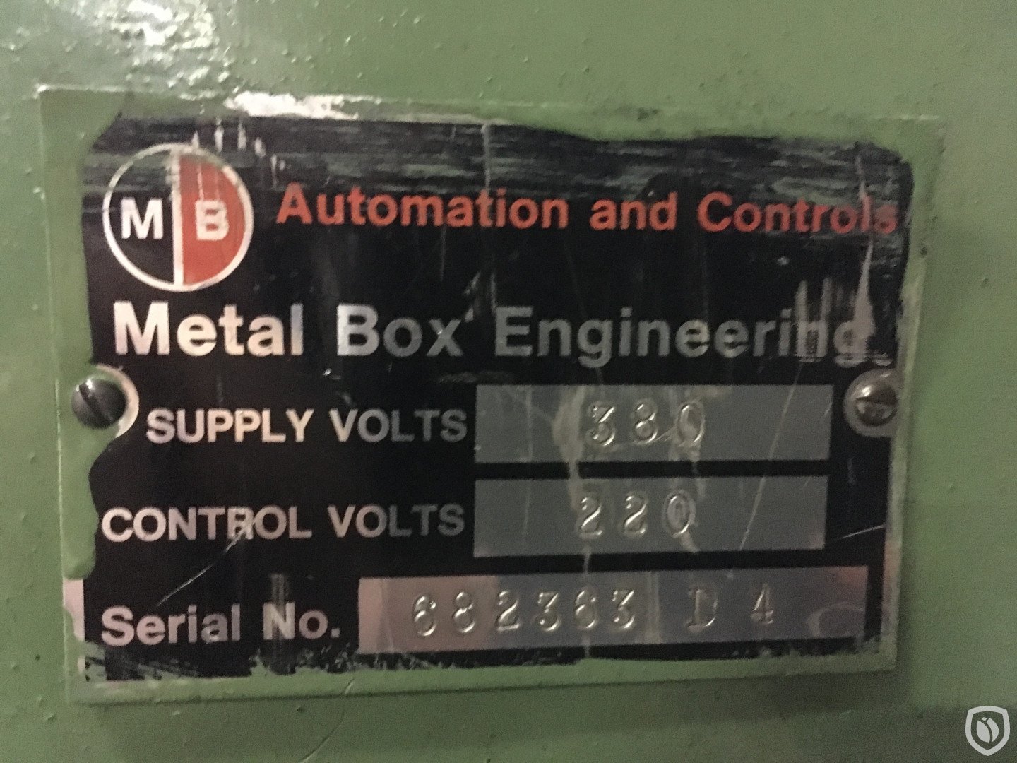 Metal Box 80B