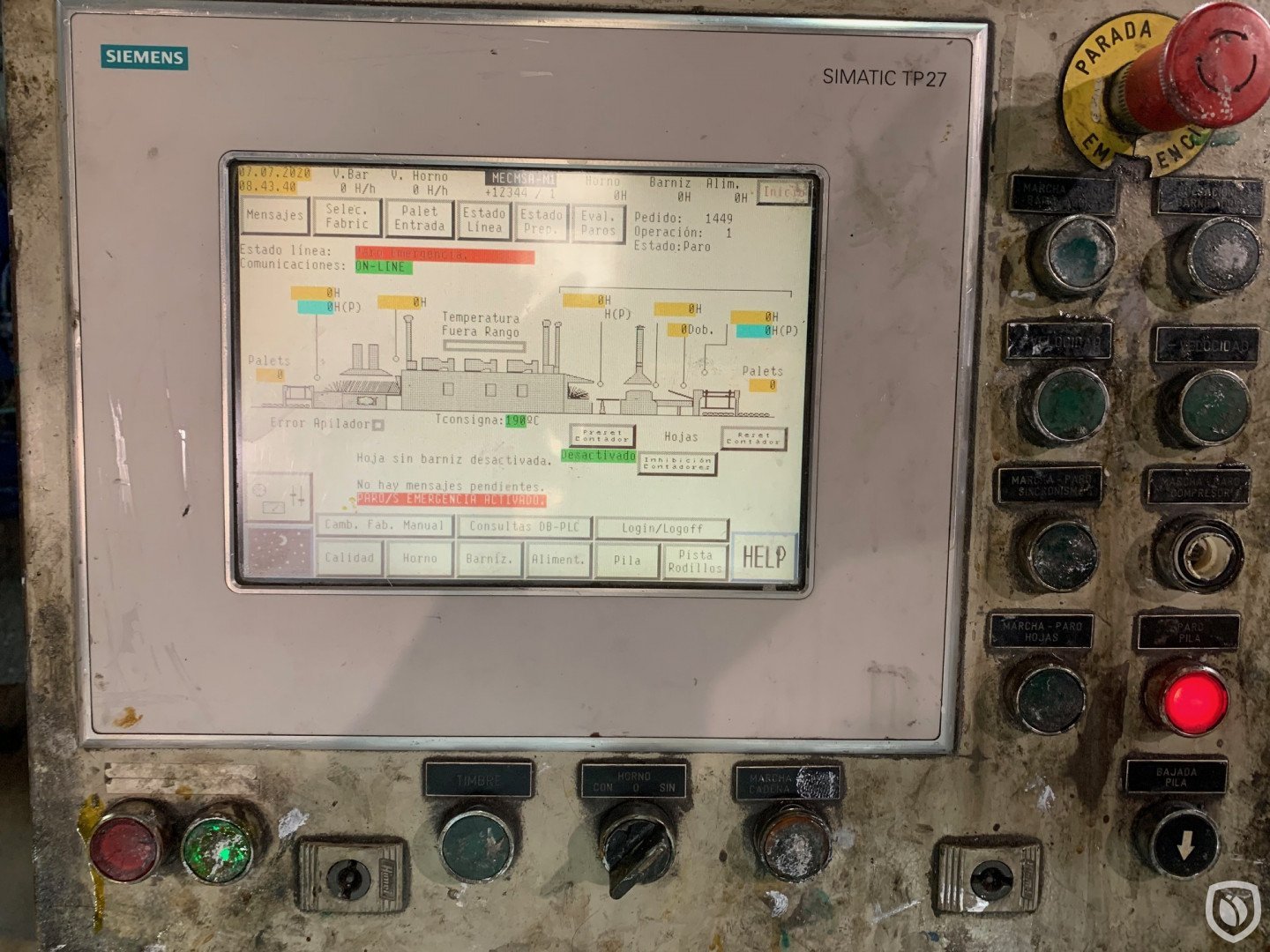 Mailander 460 ligne de vernissage avec LTG four tunnel de 36 mètres