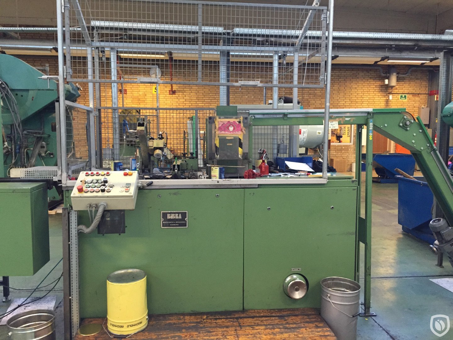 BIBRA partly endmaking line for diameter Ø 165 mm