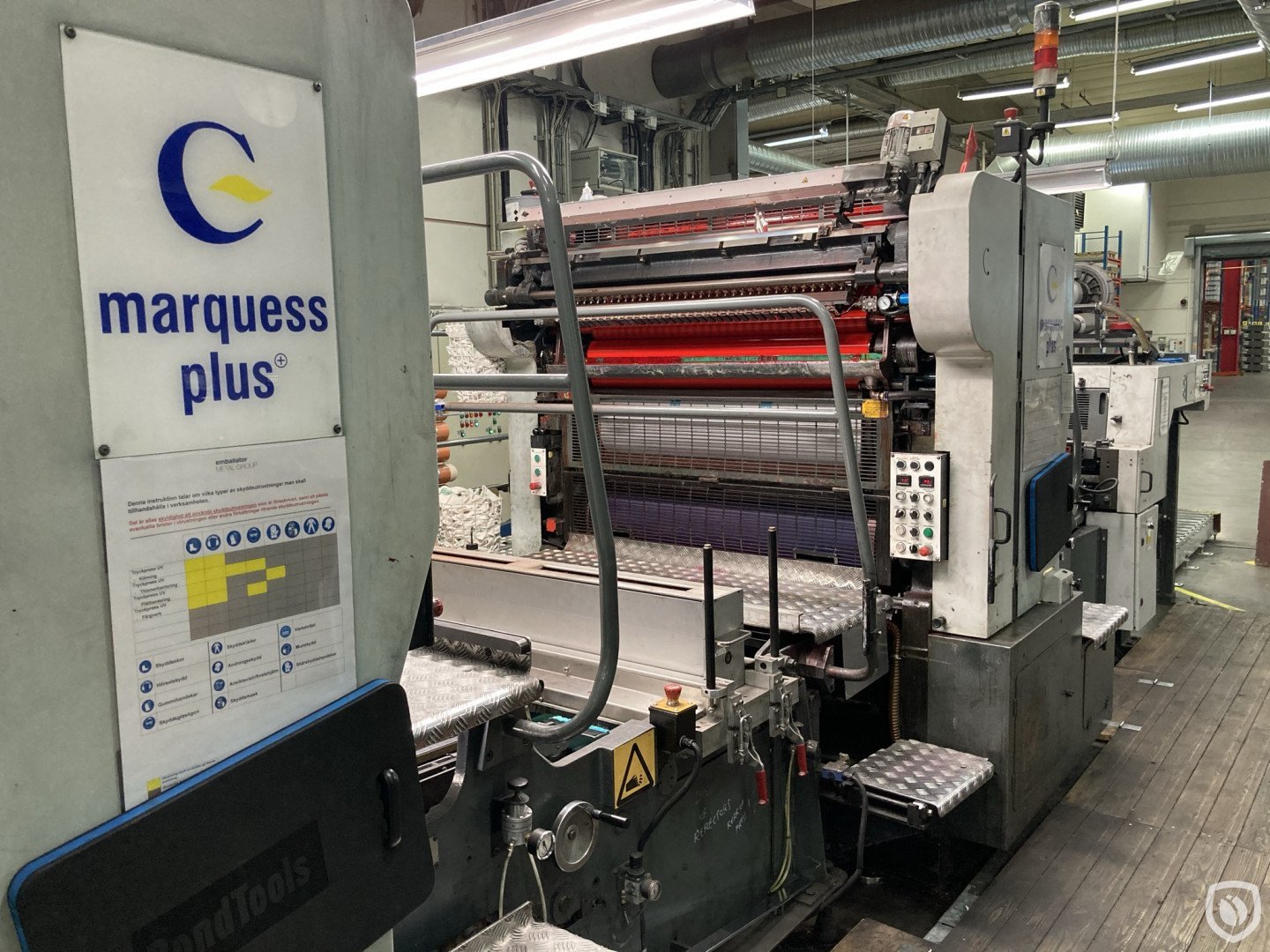 Crabtree Marquess PLUS 2-colour UV printing line