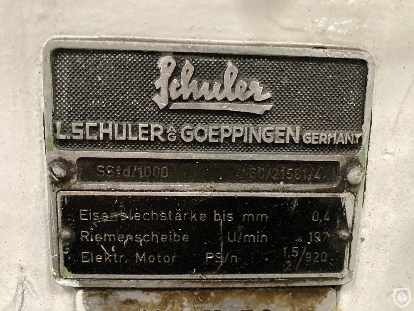 Schuler SSfd 1000