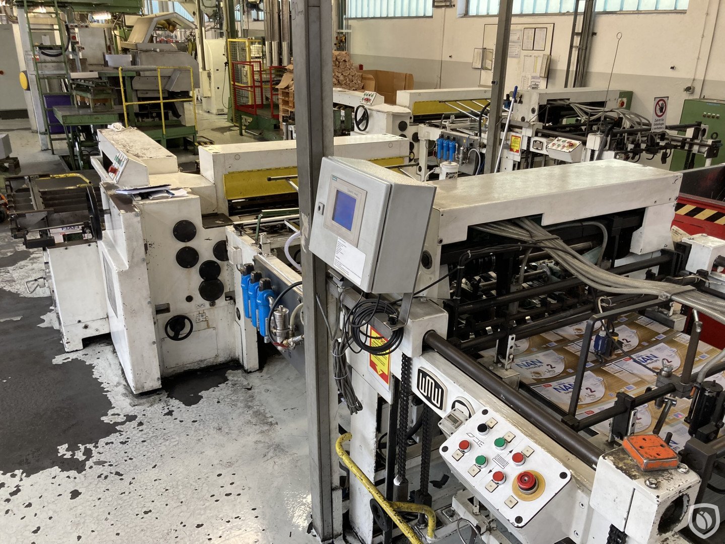 Soudronic SBW ligne de production de boîtes à lait