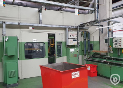High speed Ø 73 mm food-ends production line
