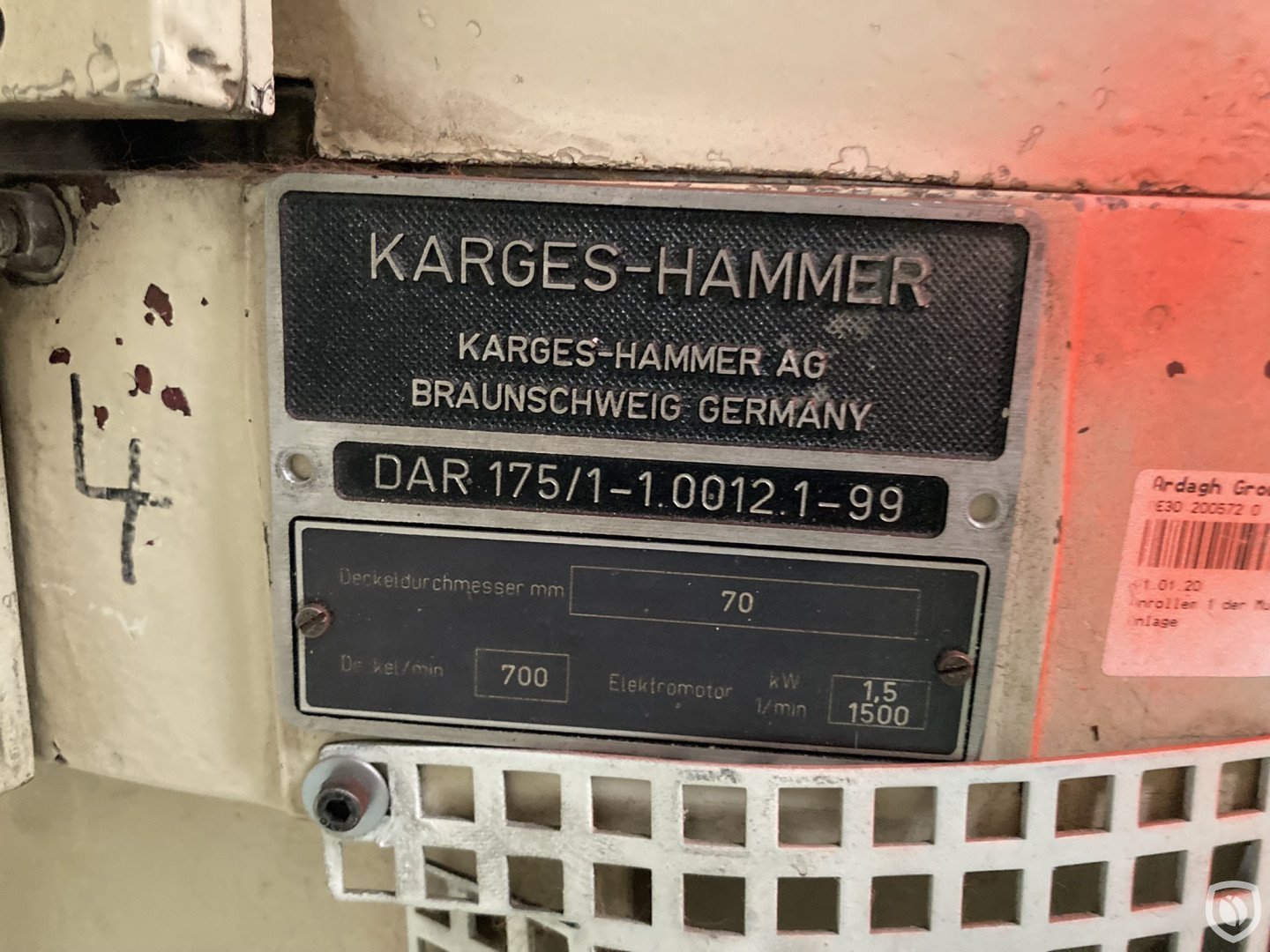 Karges Hammer DAR 175/1