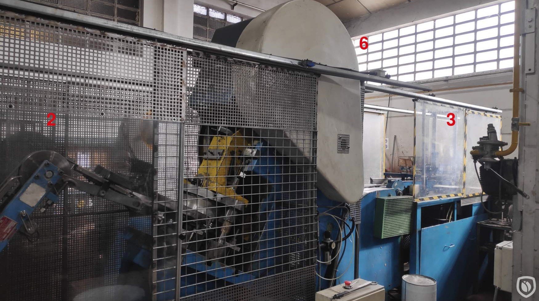 Ligne de production de couvercles Ø 292 mm