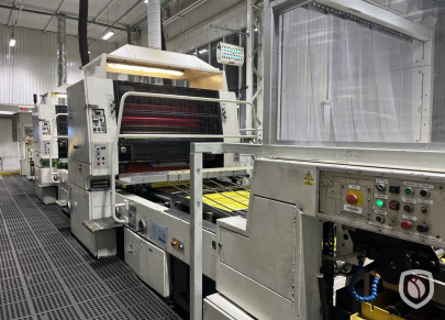 Crabtree 1290 ligne d'impression UV tandem