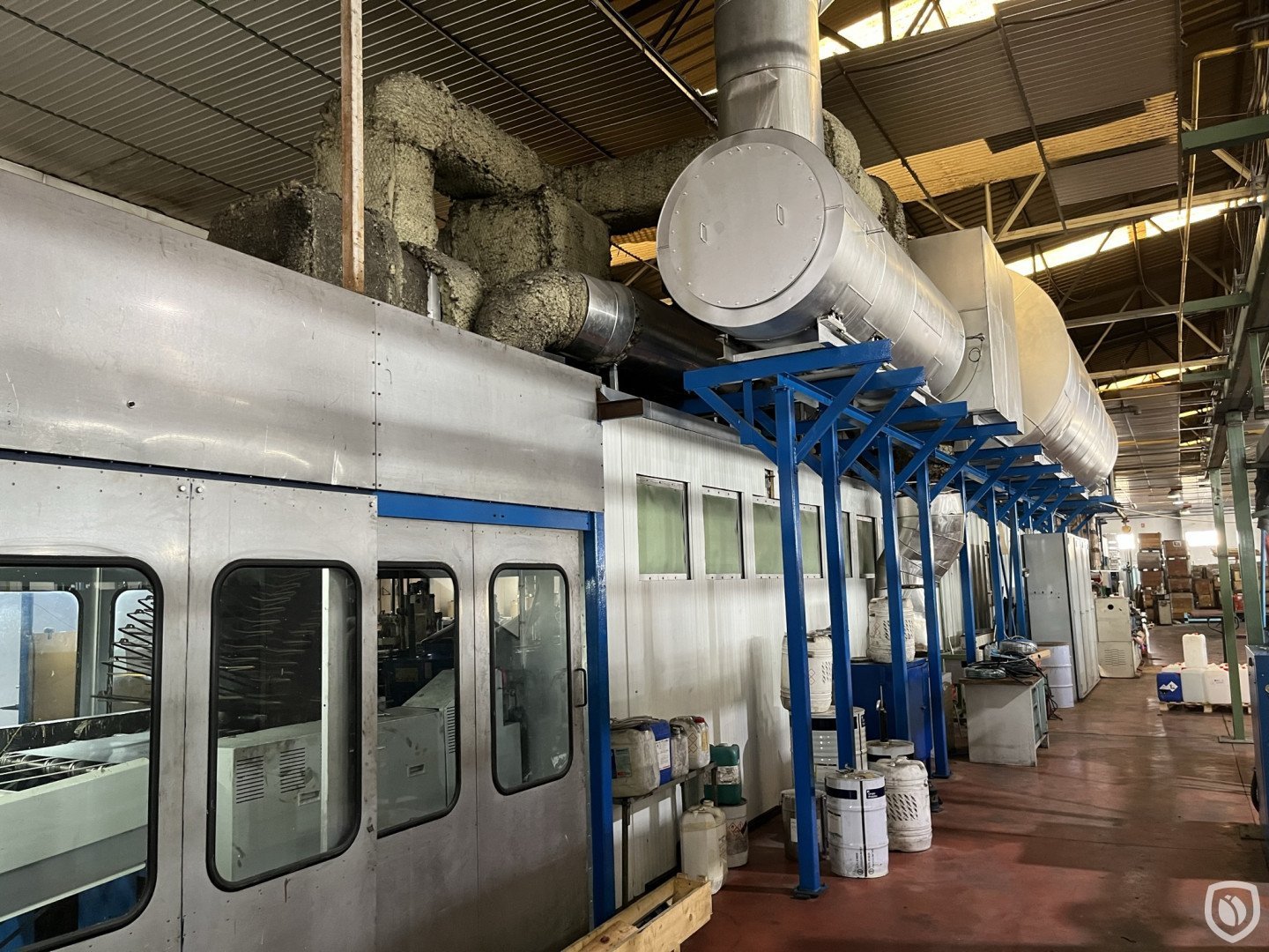 LTG Mailander coating line with 36 meter tunnel-oven