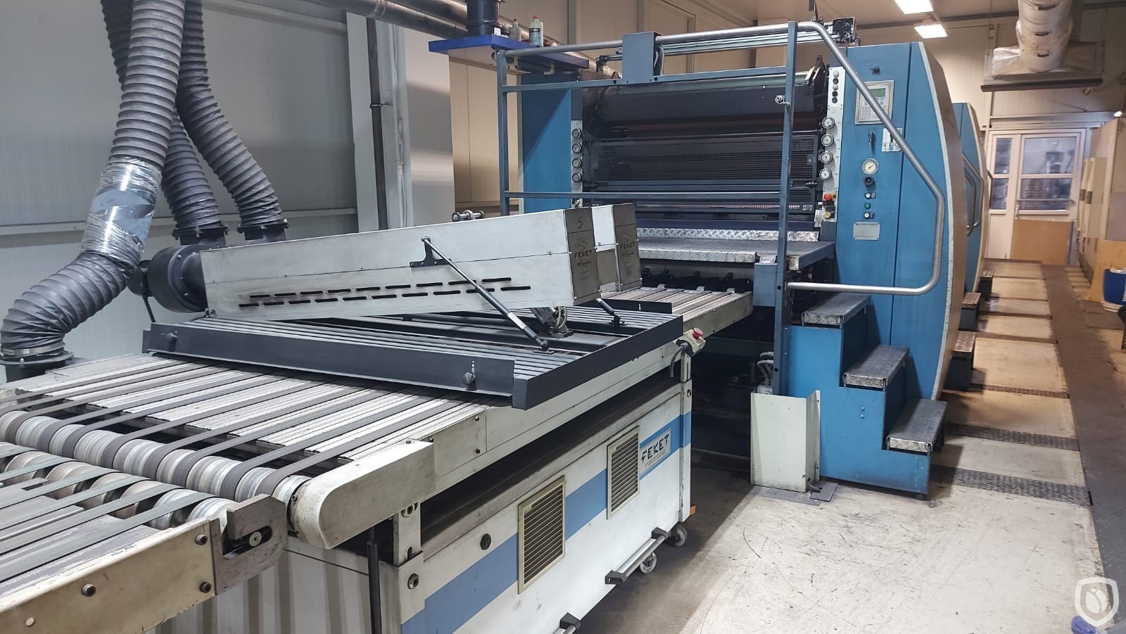 KBA-Metalprint 222 UV printing line