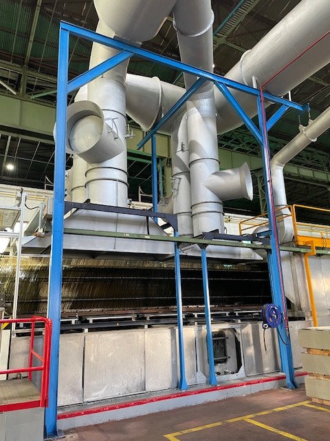 Mailander 466 coating line with LTG tunnel-oven